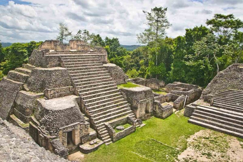 Exploring historical sights on the main land